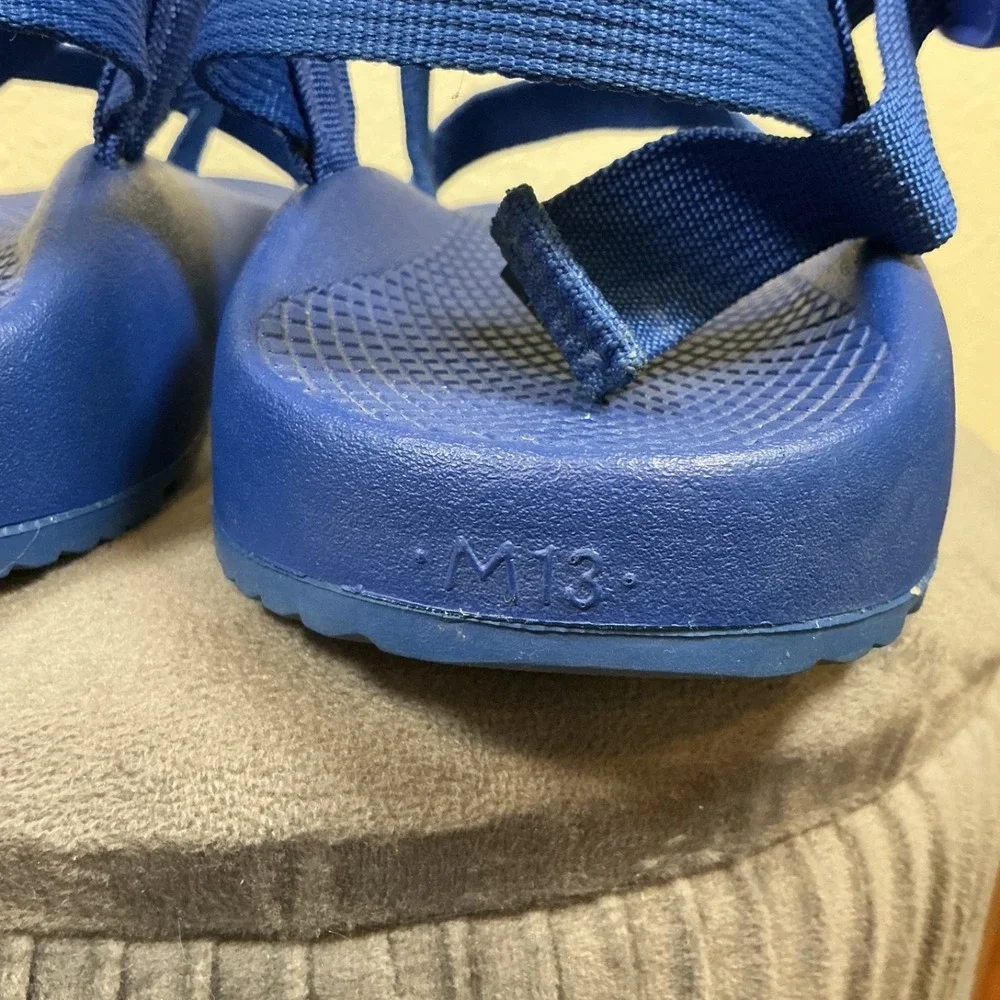 Chaco‎ Z/1 Classic Sz US 13 M Men's Blue Strappy Sports Sandals JCH110005Z